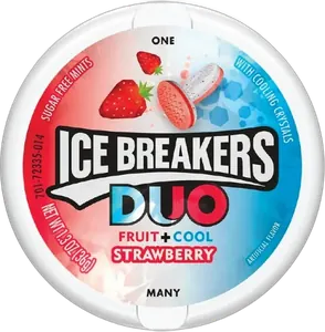 Ice Breakers Duo Fruit Cool Strawberry 36g