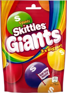 Skittles Giants 3x Bigger Fruits 132g