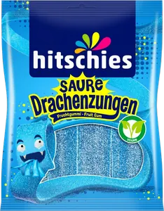 Hitschies Saure Drachenzungen Blau 125g